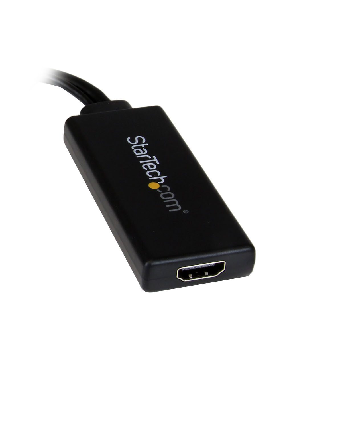 StarTech VGA to HDMI Portable Adapter Converter w USB Audio & Power Video converter VGA HDMI black - Image 2