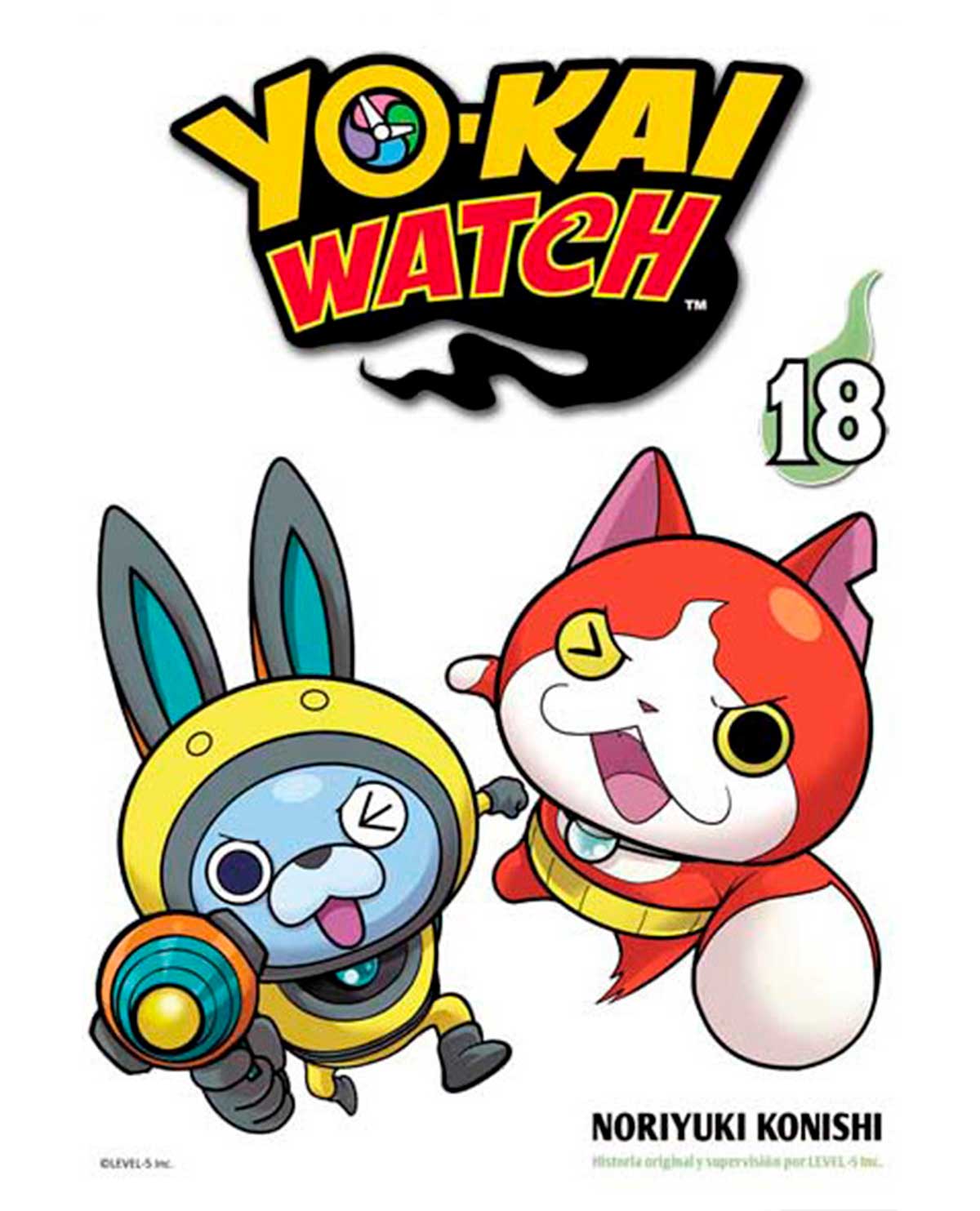 MANGA YOKAI WATCH TOMO 18