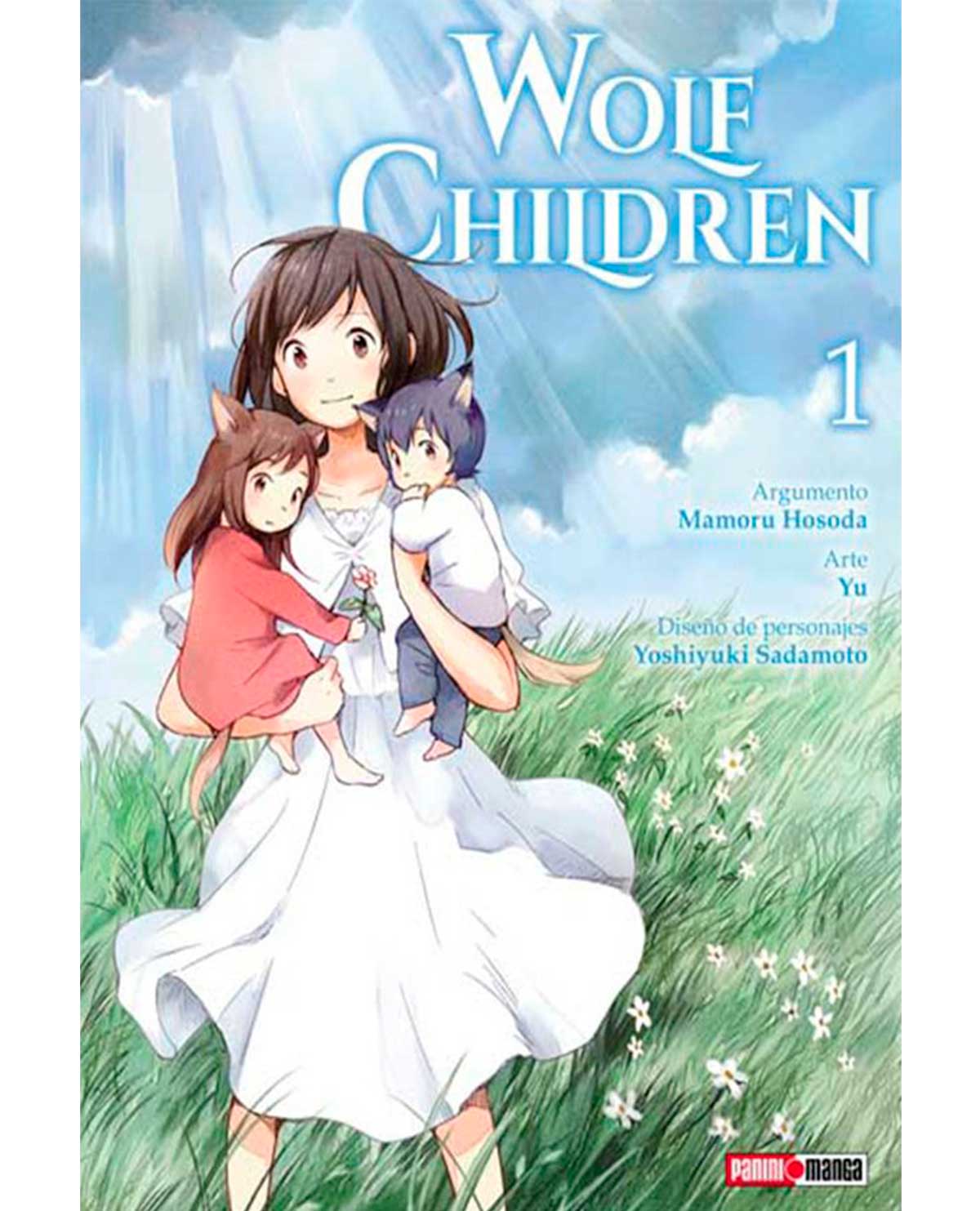 MANGA WOLF CHILDREN TOMO 1