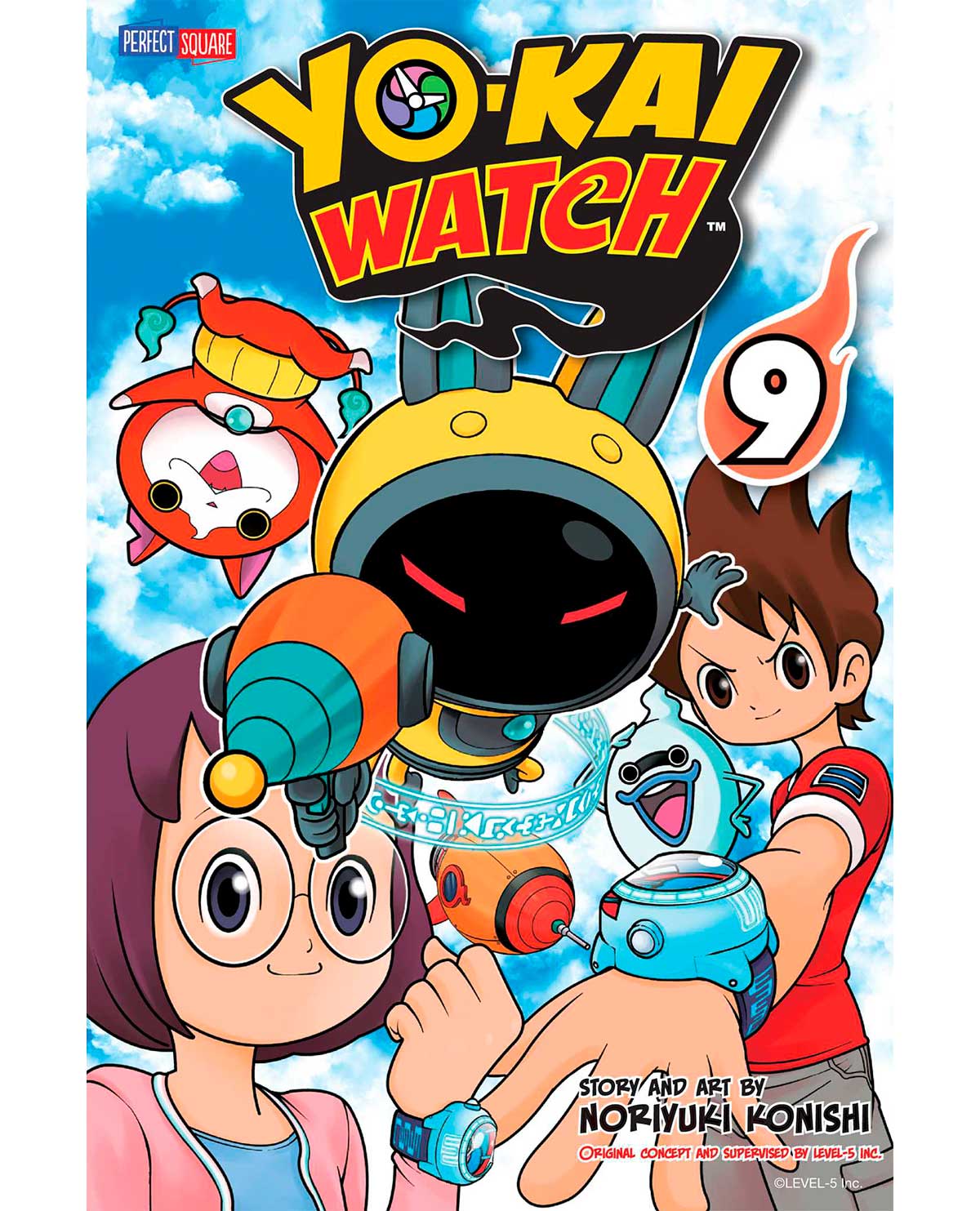 MANGA YOKAI WATCH TOMO 17