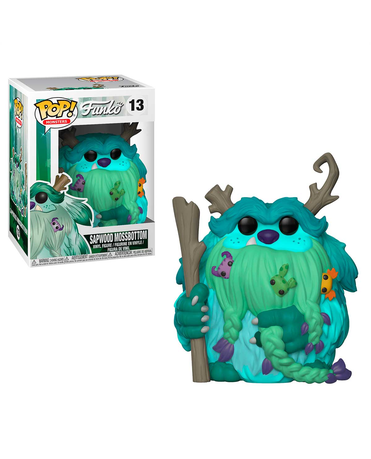 FIGURA POP MONSTERS WETMORE FOREST SAPWOOD MOSSBOTTOM - Image 2
