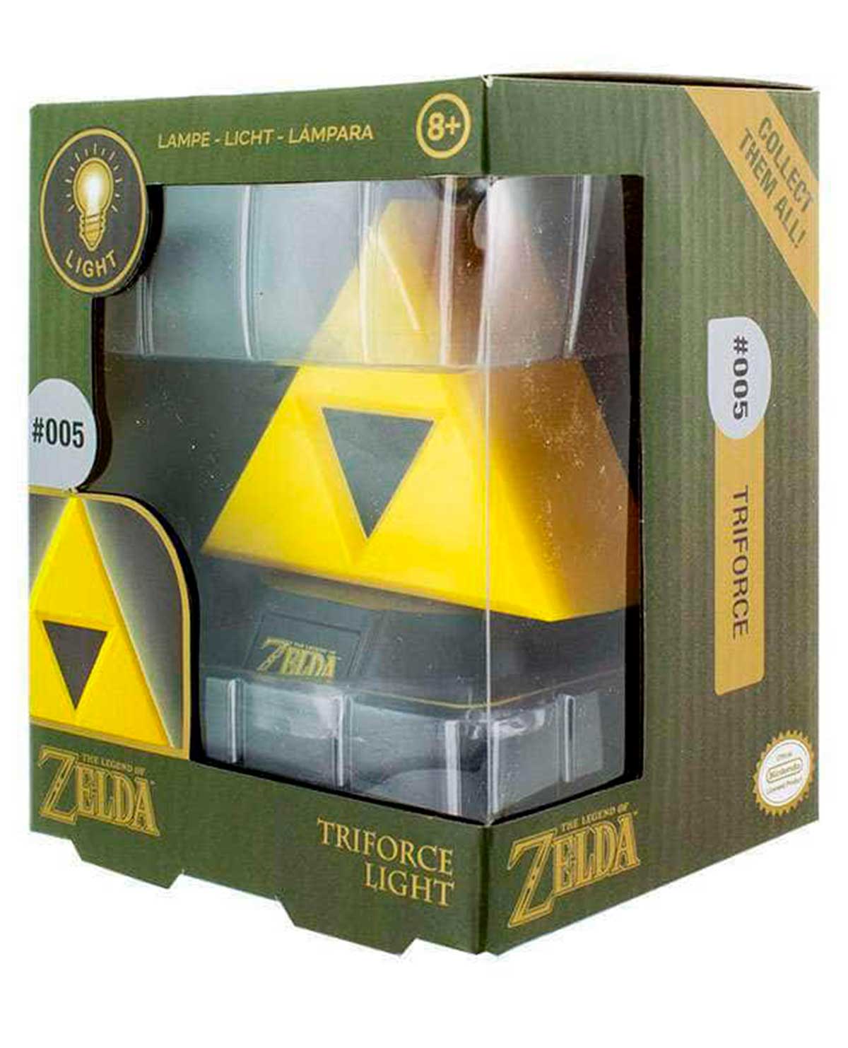 LAMPARA 3D THE LEGEND OF ZELDA TRIFORCE - Image 2