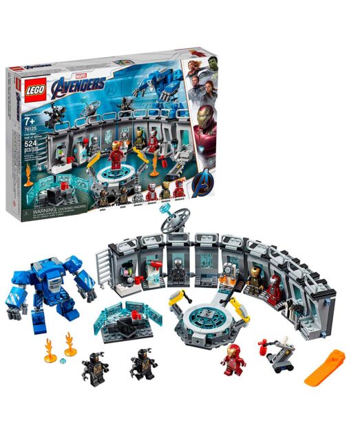 LEGO AVENGERS ENDGAME IRON MAN SALON DE ARMADURAS - Image 3