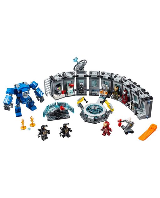 LEGO AVENGERS ENDGAME IRON MAN SALON DE ARMADURAS