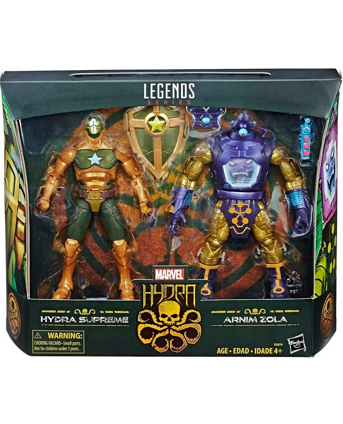 PAQUETE DE FIGURAS MARVEL LEGENDS HYDRA SUPREME Y ARNIM ZOLA - Image 2