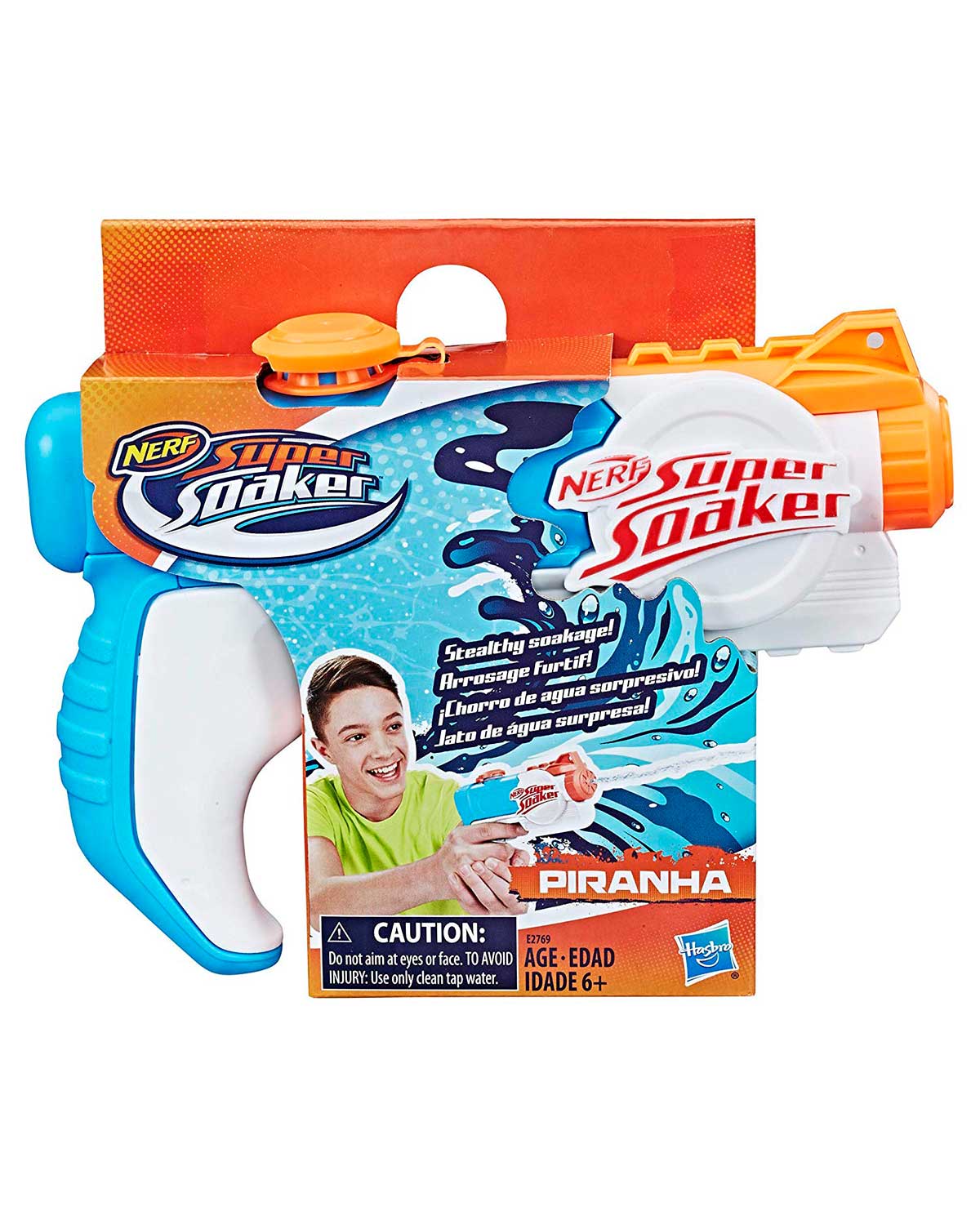 LANZADOR DE AGUA NERF SUPER SOAKER PIRANHA - Image 2