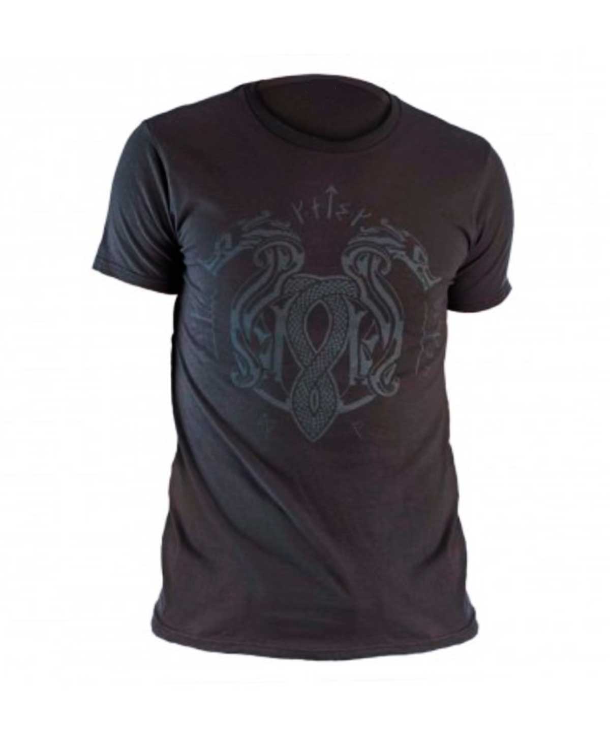 PLAYERA GOD OF WAR LOGO NEGRA GRANDE