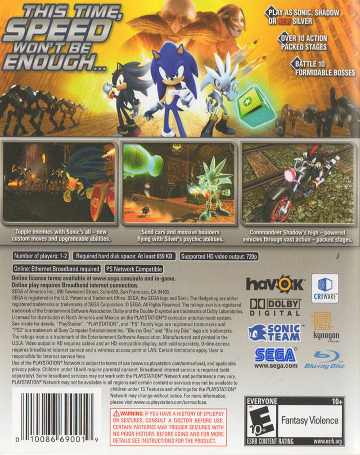 SONIC THE HEDGEHOG - Image 2