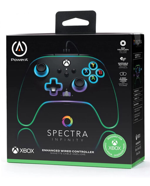 CONTROL ALAMBRICO XBOX POWER A SPECTRA INFINITY - Image 4