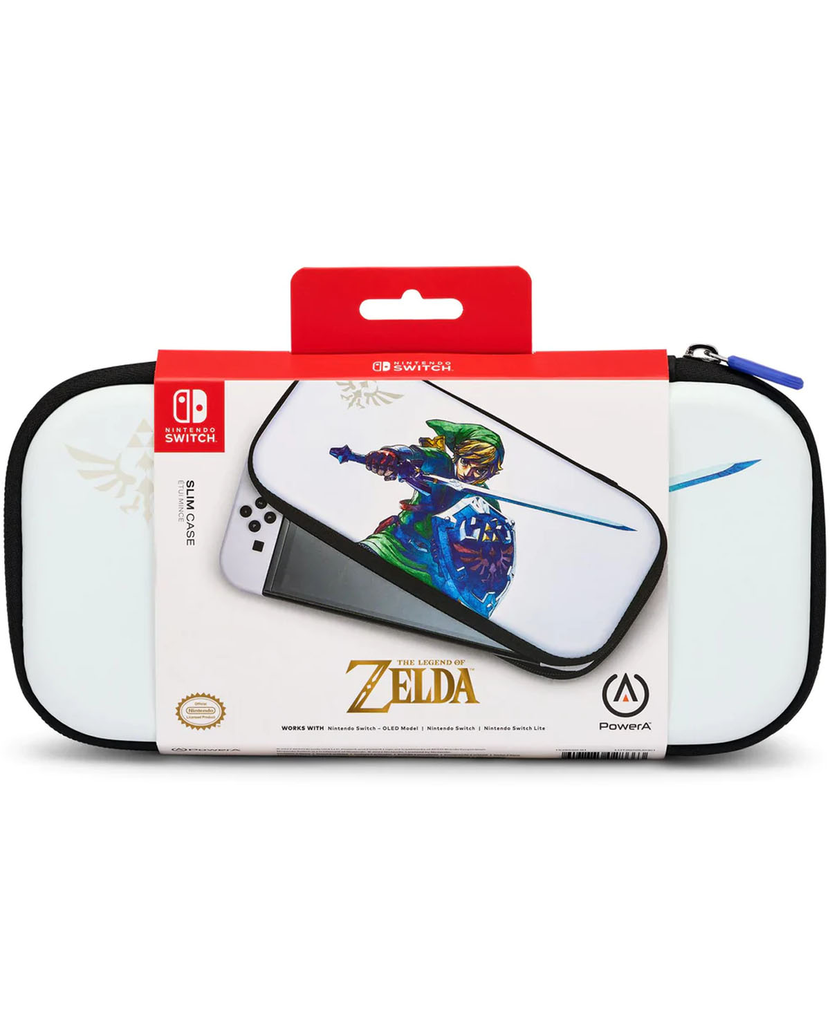ESTUCHE NINTENDO SWITCH SLIM ZELDA MASTER SWORD DEFENSE - Image 2