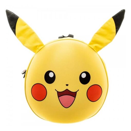 MOCHILA CIRCULAR POKEMON PIKACHU 3D