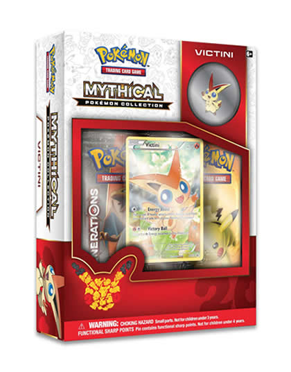 CAJA POKEMON TRADING CARD GAME MYTHICAL COLLECTION VICTINI