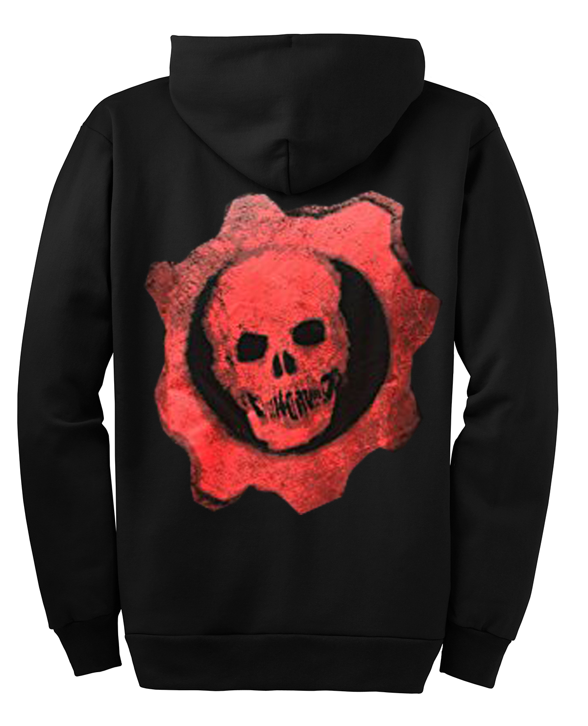 SUDADERA GEARS OF WAR LOGO NEGRA GRANDE - Image 2