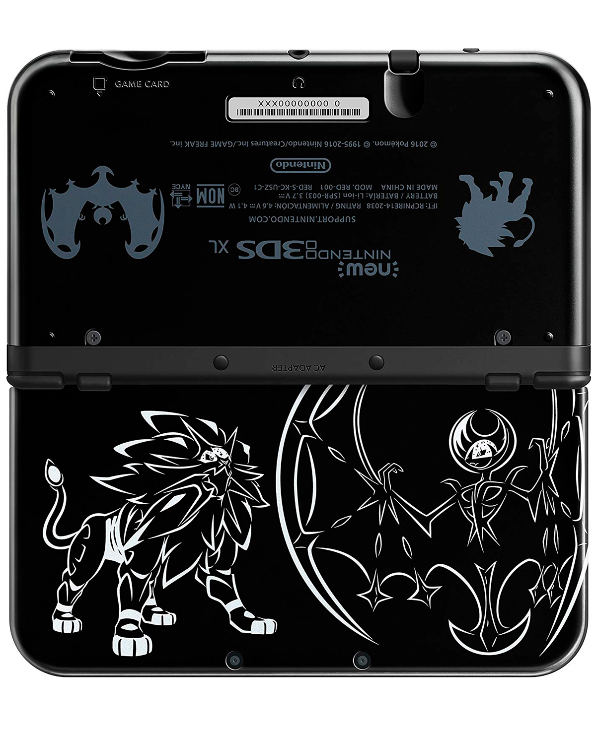 CONSOLA NEW NINTENDO 3DS XL NEGRA POKEMON SOLGALEO LUNALA EDICION LIMITADA - Image 2
