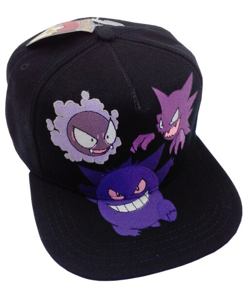 GORRA SNAPBACK POKEMON GENGAR NEGRA - Image 2