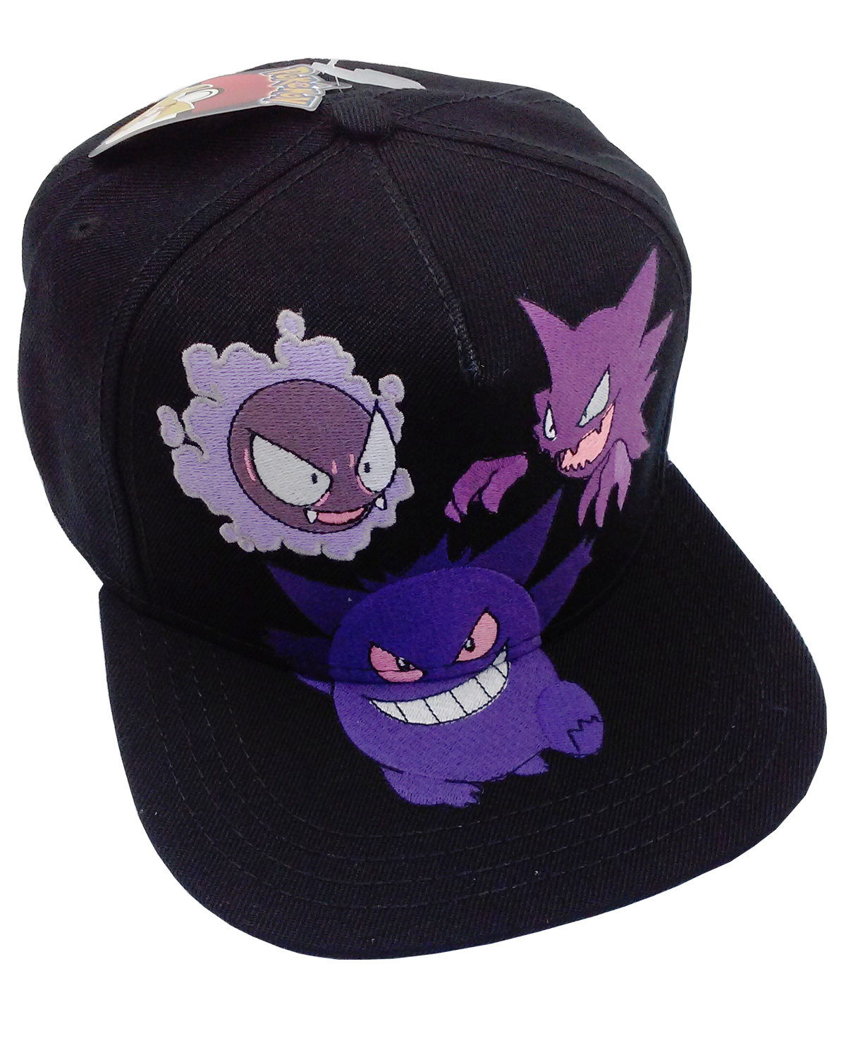 GORRA SNAPBACK POKEMON GENGAR NEGRA - Image 2