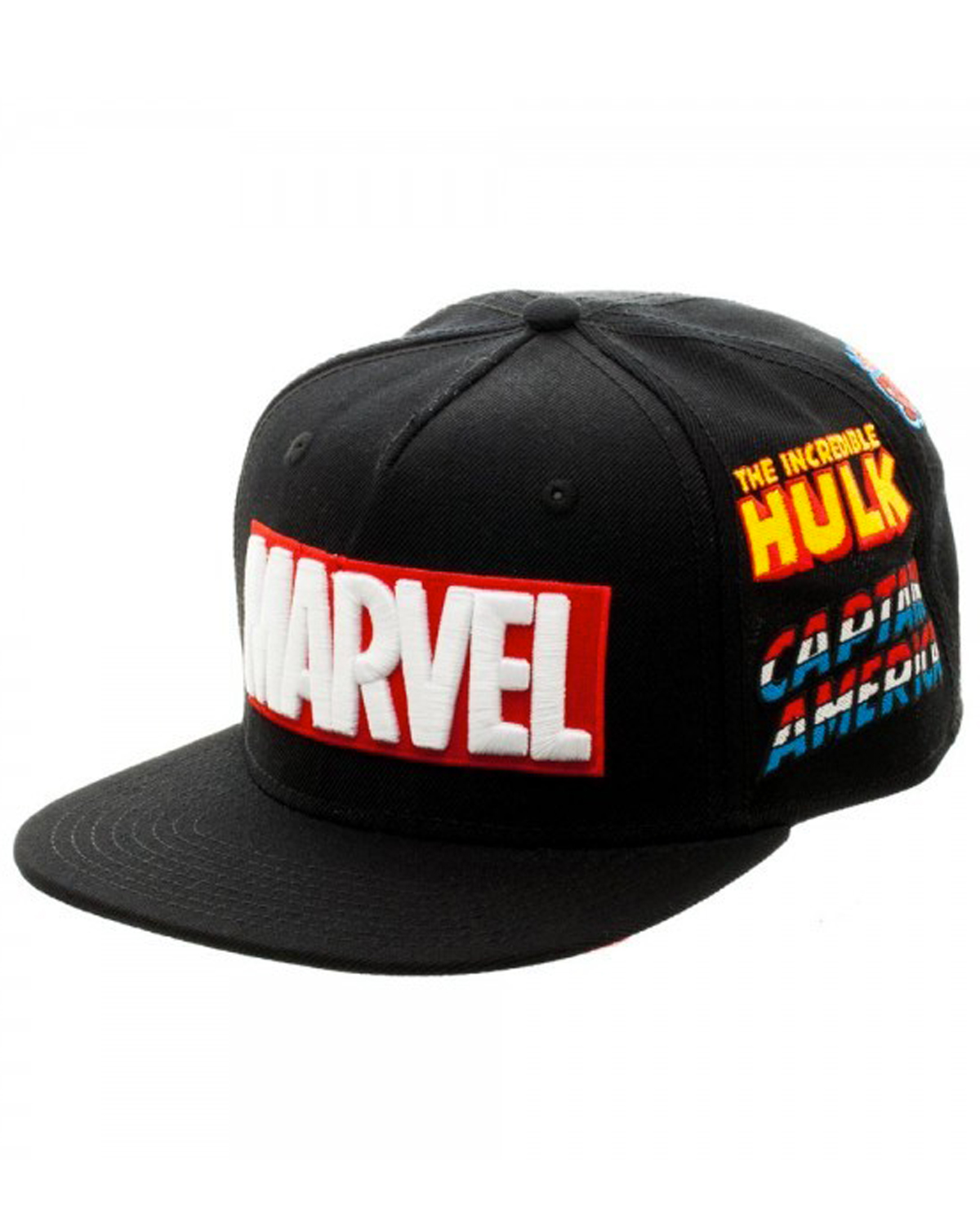 GORRA SNAPBACK MARVEL LOGOS NEGRA - Image 2