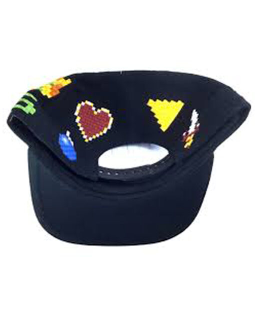 GORRA SNAPBACK THE LEGEND OF ZELDA LOGO PIXEL NEGRA - Image 2
