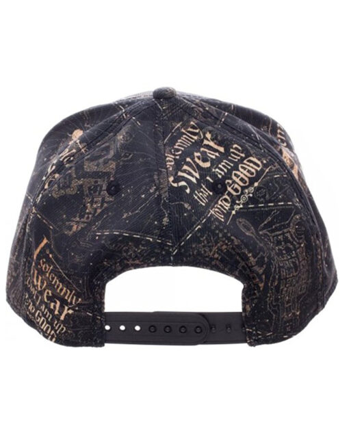 GORRA SNAPBACK HARRY POTTER SOLEMNLY SWEAR NEGRA - Image 3