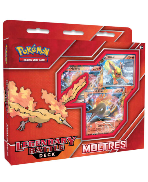 DECK POKEMON TRADING CARD GAME LEGENDARY BATTLE MOLTRES