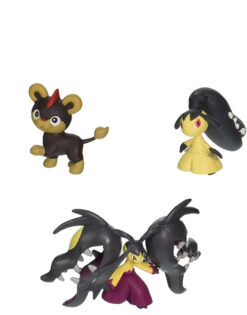 POKEMON SET 3 PIEZAS XY MEGA MAWILE LITLEO MAWILE