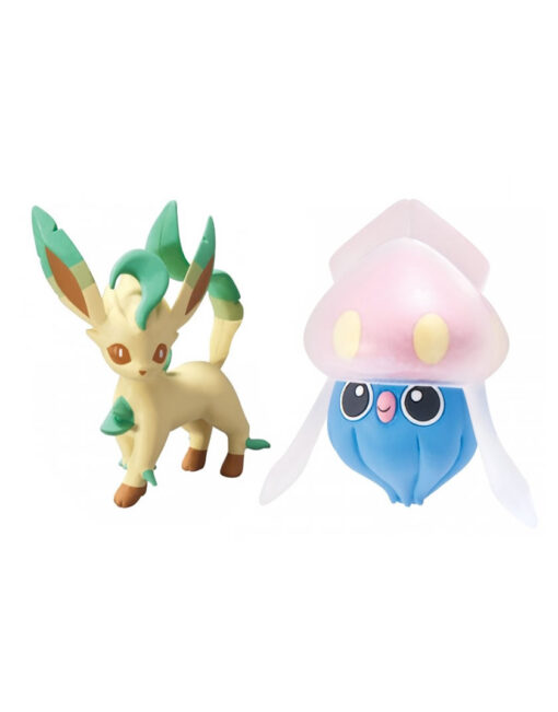 POKEMON SET 2 PIEZAS INKAY VS LEAFEON