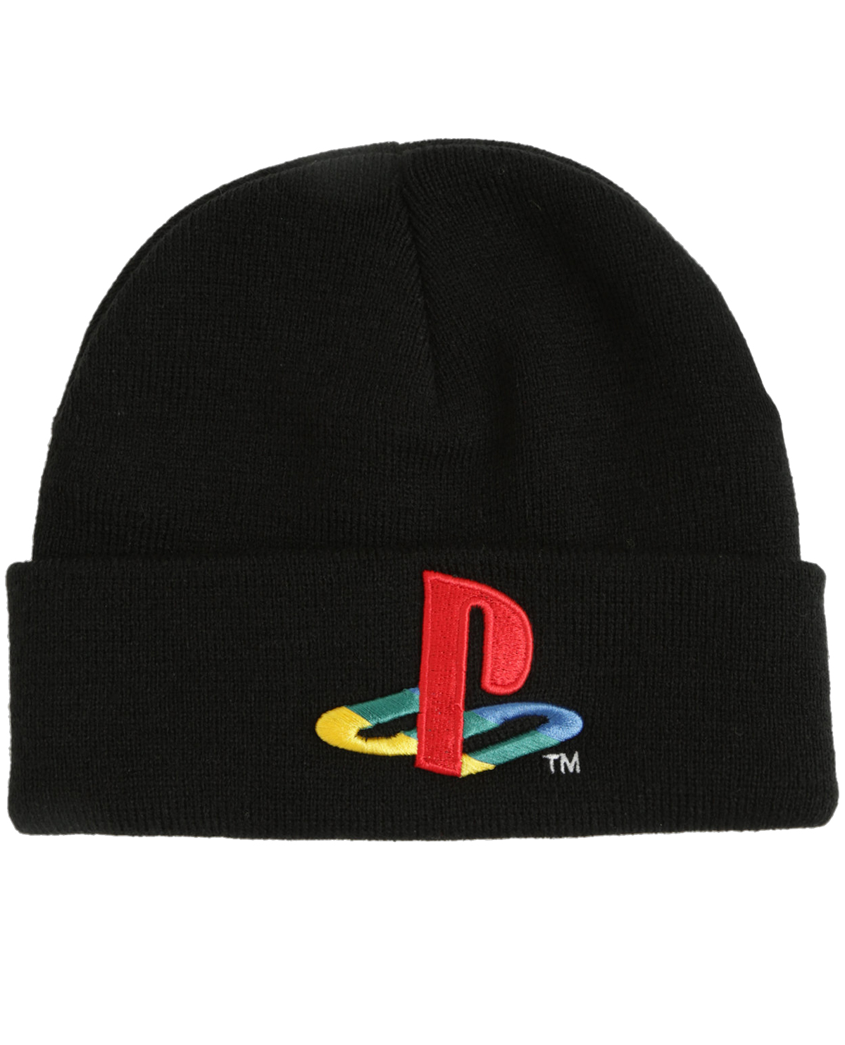 GORRO BEANIE PLAYSTATION LOGO NEGRO