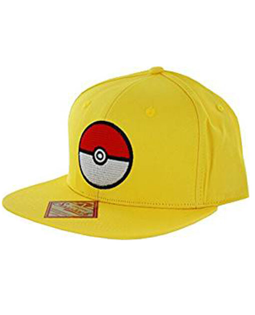 GORRA SNAPBACK POKEMON POKE BALL AMARILLA - Image 2