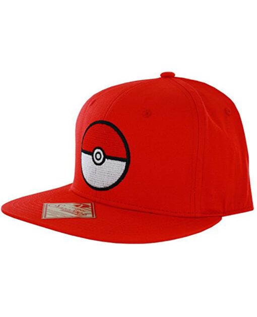 GORRA SNAPBACK POKEMON POKE BALL ROJA - Image 2