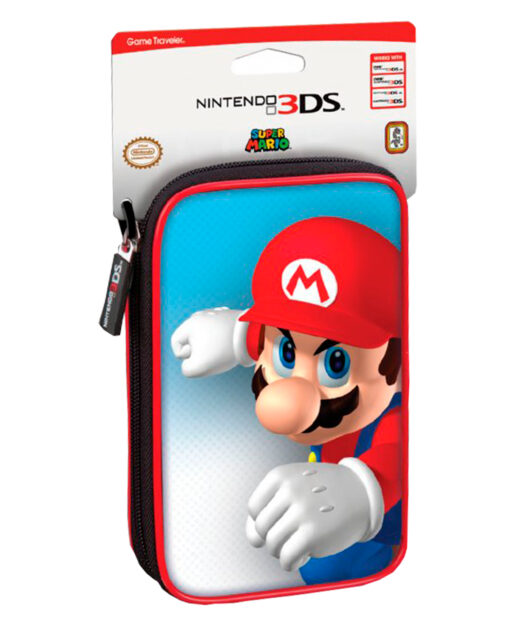 ESTUCHE RIGIDO NEW NINTENDO 3DS XL SUPER MARIO