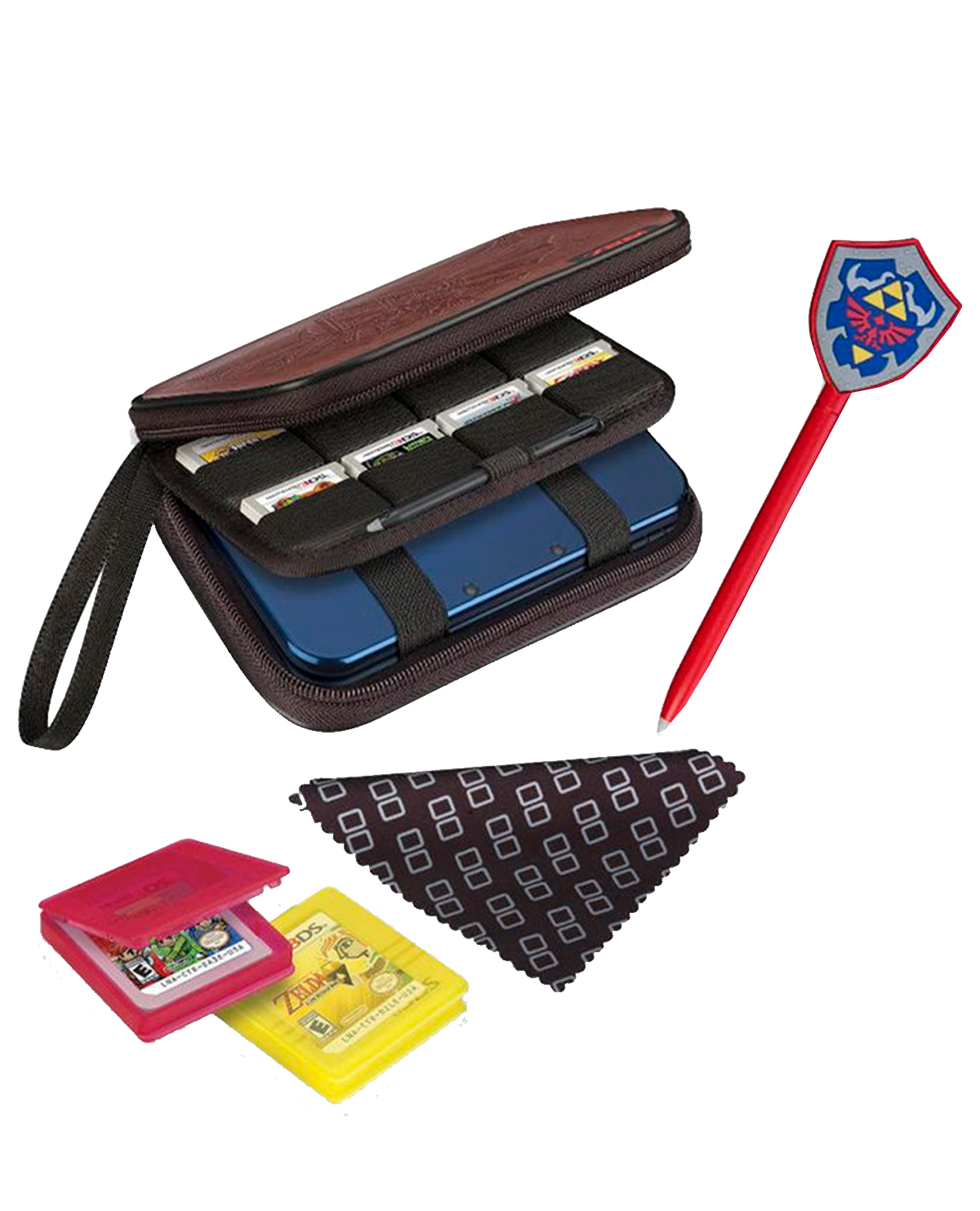 BROWN HYRULE CREST WITH HYLIAN SHIELD