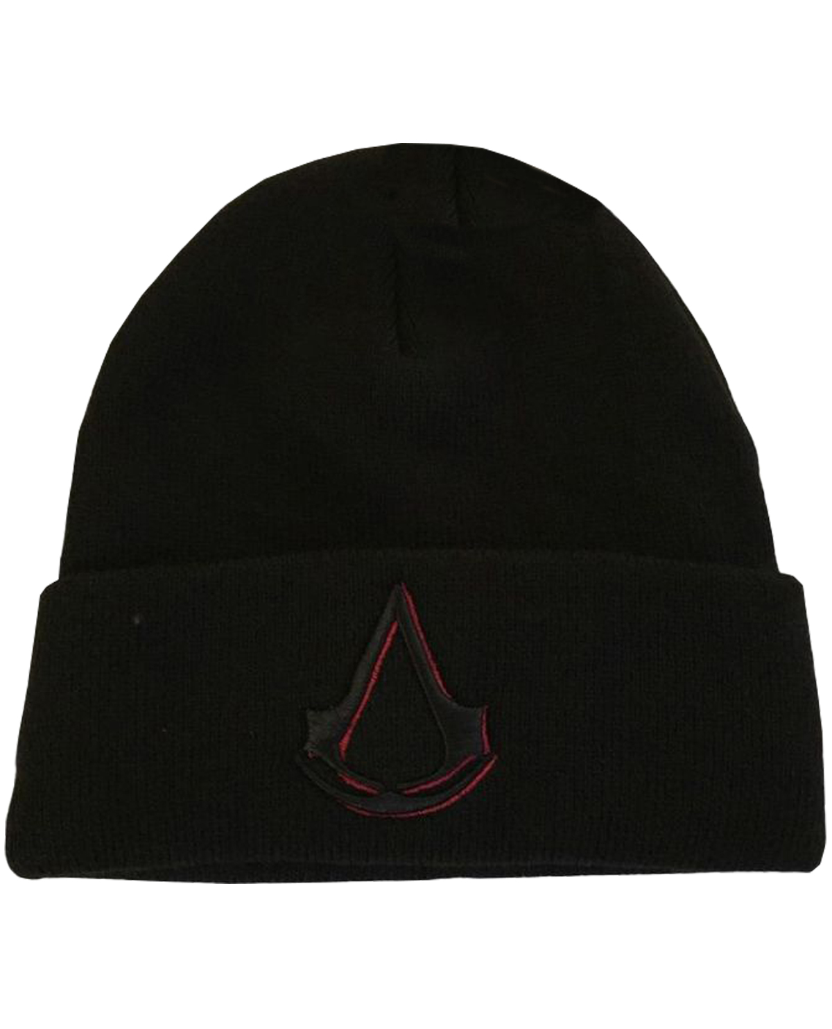 GORRO BEANIE ASSASSINS CREED LOGO NEGRO