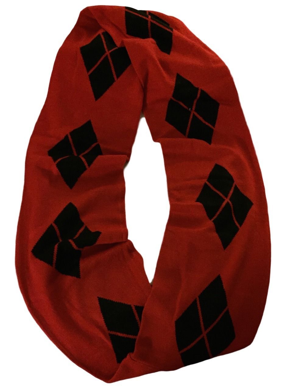 BUFANDA DC COMICS HARLEY QUINN INFINITY KNIT