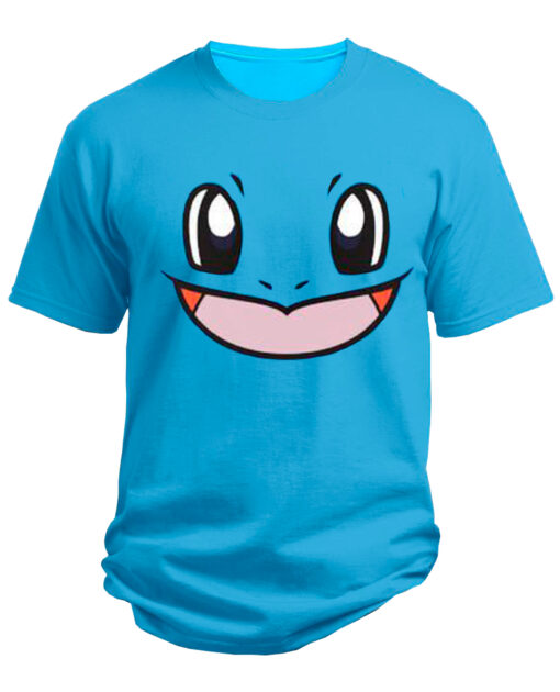 PLAYERA POKEMON SQUIRTLE AZUL MEDIANA