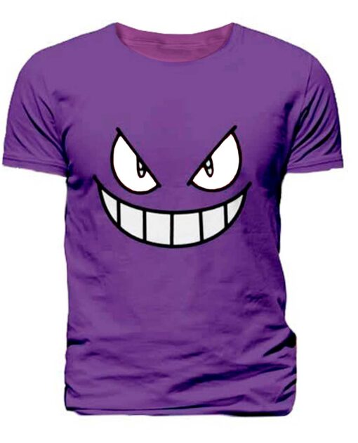 PLAYERA POKEMON GENGAR MORADA MEDIANA