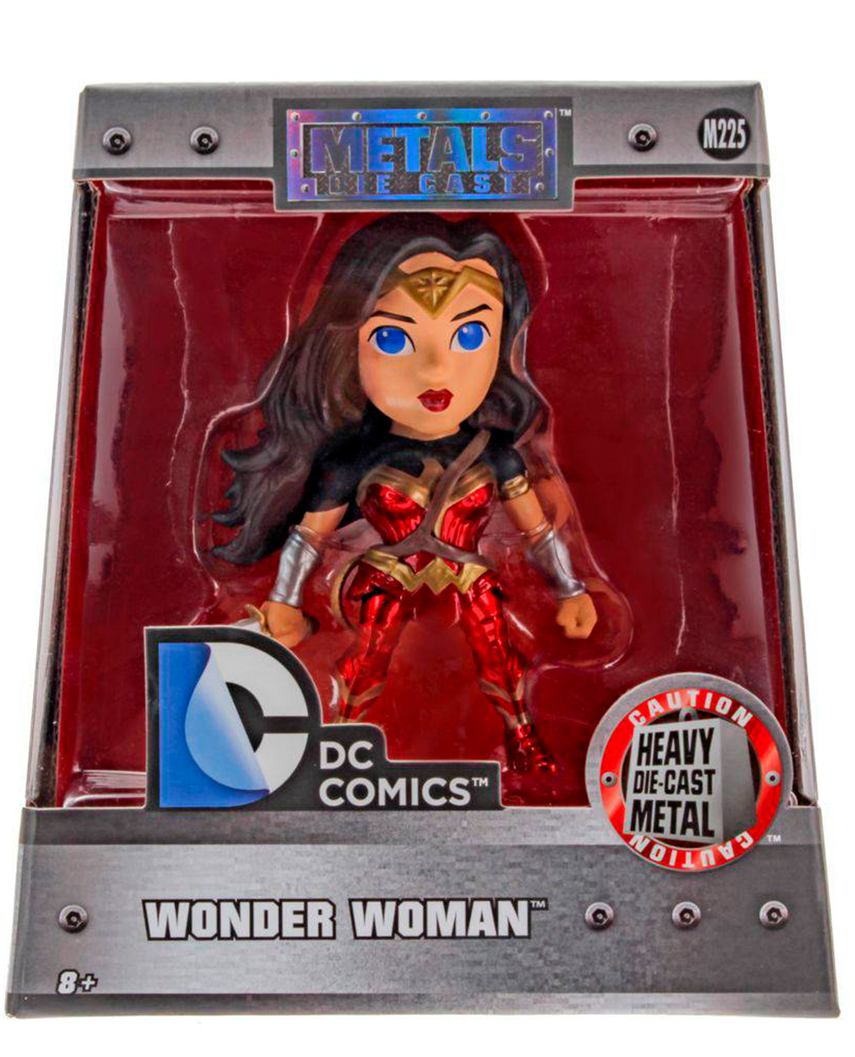 FIGURA DC COMICS WONDER WOMAN METALIZADA - Image 2