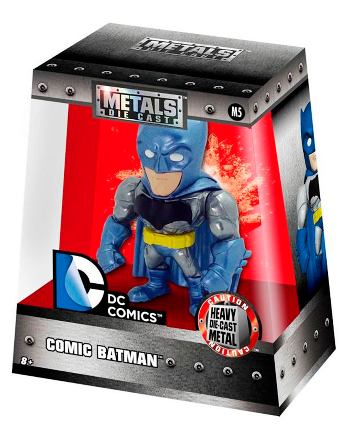 FIGURA DC COMICS BATMAN CLASICO METALIZADA - Image 2