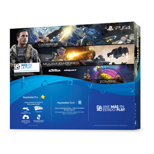 CONSOLA PLAYSTATION 4 SLIM NEGRO 500GB CON CALL OF DUTY INFINITE WARFARE - Image 3