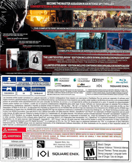 HITMAN THE COMPLETE  FIRST SEASON STEELBOOK EDITION - Image 2