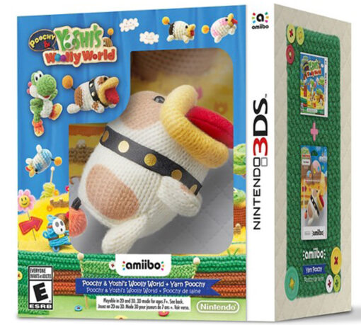 POOCHY AND YOSHIS WOOLLY WORLD Y AMIIBO POOCHY