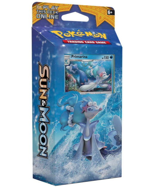 DECK POKEMON TRADING CARD GAME SUN AND MOON BRIGHT TIDE PRIMARINA