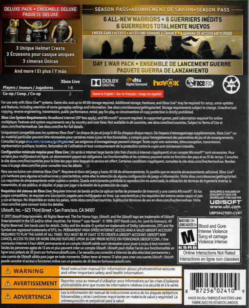 FOR HONOR GOLD EDITION - Image 2