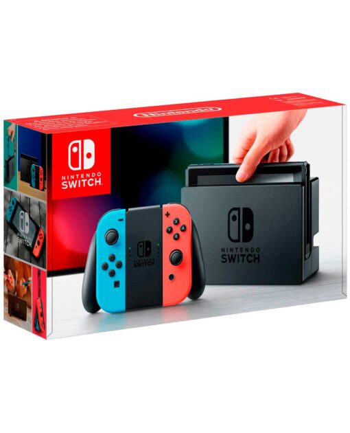 CONSOLA NINTENDO SWITCH 32GB JOY-CON AZUL Y ROJO NEON