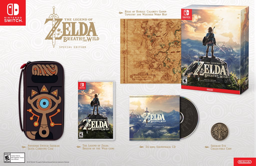 THE LEGEND OF ZELDA BREATH OF THE WILD SPECIAL EDITION - Image 2