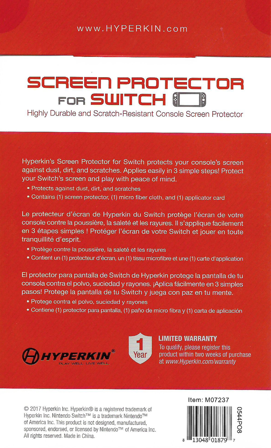 PROTECTOR DE PANTALLA HYPERKIN - Image 4