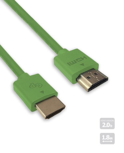 CABLE HDMI 2.0 GP VERDE 1.8 METROS - Image 2