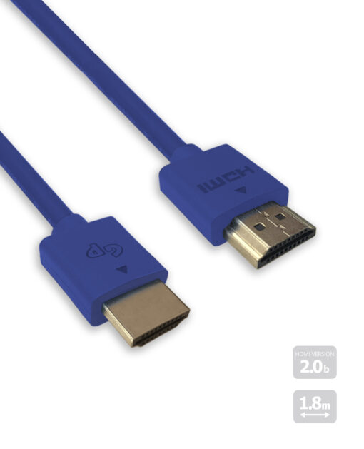 CABLE HDMI 2.0 GP AZUL 1.8 METROS - Image 2