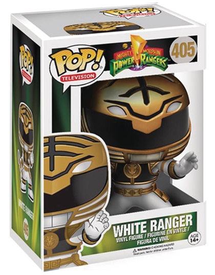 FIGURA POP POWER RANGERS WHITE RANGER - Image 2