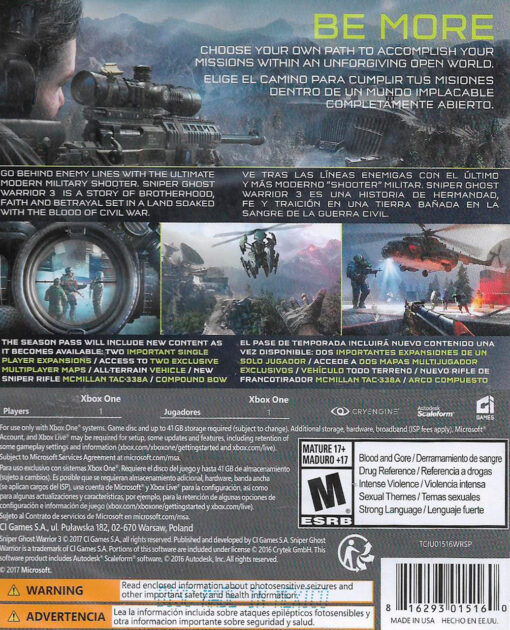 SNIPER GHOST WARRIOR 3 SEASON PASS EDITION - Image 2