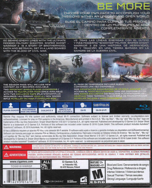 SNIPER GHOST WARRIOR 3 SEASON PASS EDITION - Image 2